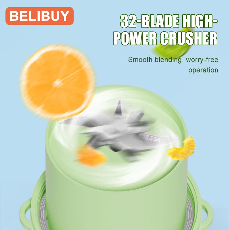 Mini Portable Blender USB Rechargeable Smoothie Maker